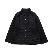 A.Presse Vintage Black Linen Coverall Black - 25SS