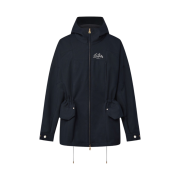 Louis Vuitton Technical Wool Parka Navy Blue