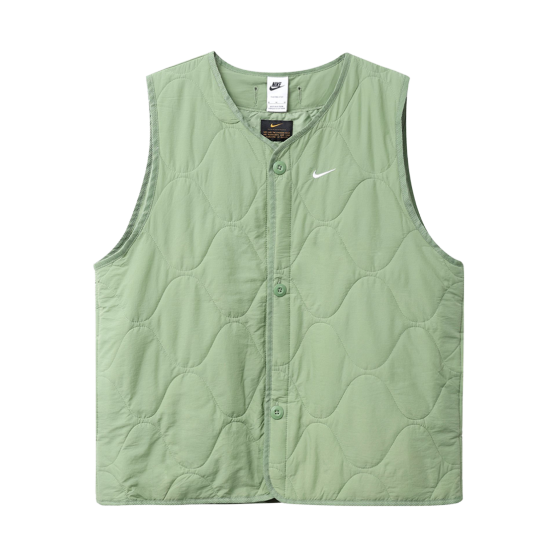 DX0891-386 Nike Woven Insulated Military Vest Green - Asia