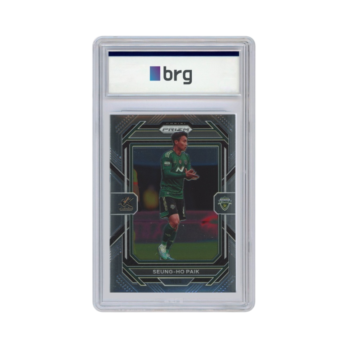 파니니 프리즘 K 리그 K 리그 1 #110 전북 현대 모터스 백승호 베이스 축구 카드 2023(Panini Prizm K League K League 1 #110 Jeonbuk Hyundai Motors Paik Seung Ho Base Soccer Card 2023) - 1