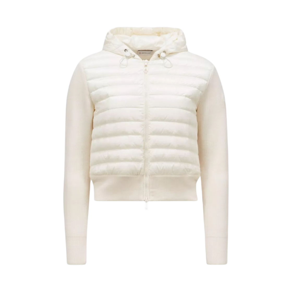MONCLER ホワイト フーディー SAME BUT MONCLER ホワイト フーディー SAME BUT W) 몽클레르 패딩 울
