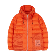 Ten C Hooded Pocket Down Liner Orange