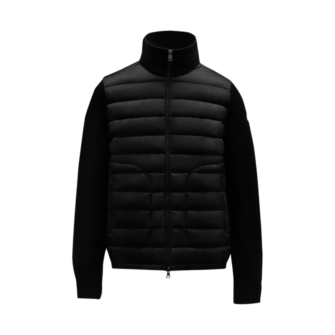 몽클레르 지퍼 가디건 블랙 - 21FW