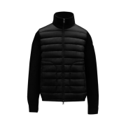 Moncler Zipper Cardigan Black - 21FW