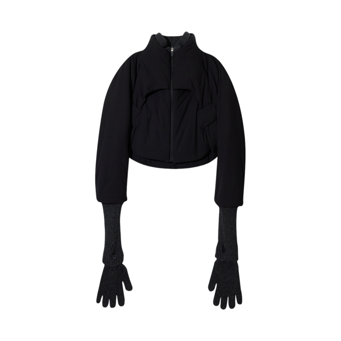 - (W) Hyein Seo Padded Harness Jacket w/ Gloves Black