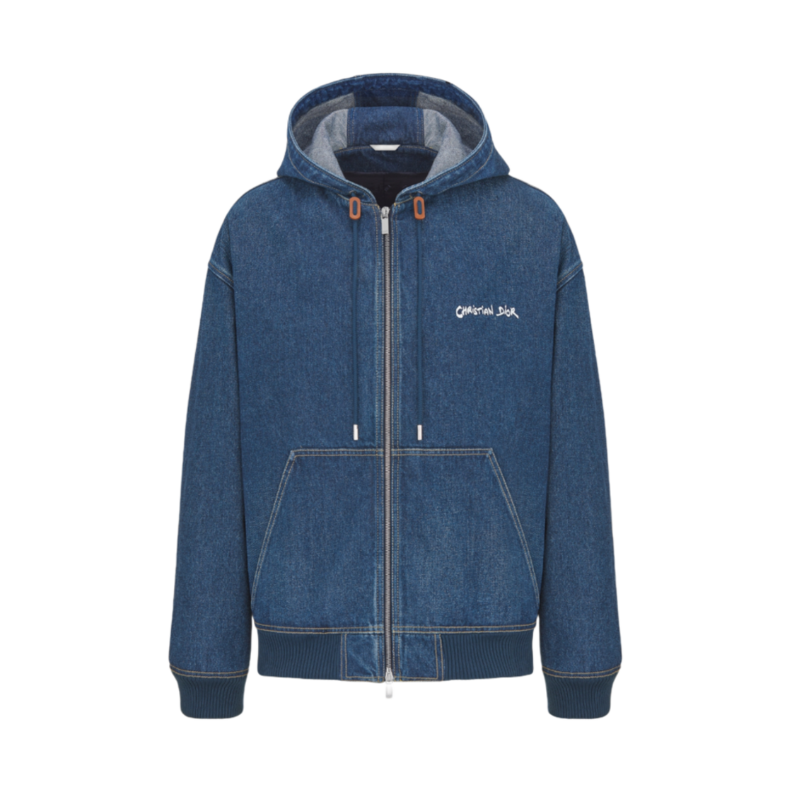 クリスチャン・ディオール　ジャケット　秋冬　ロイヤルブルー　u6559c クリスチャン・ディオール ジャケット 秋冬 ロイヤルブルー u6559c