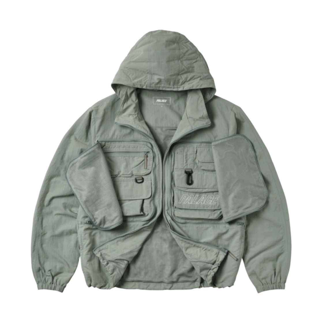 팔라스 트래블 자켓 슬레이트 그레이 - 21SS(Palace Travel Jacket Slate Grey - 21SS) - 2