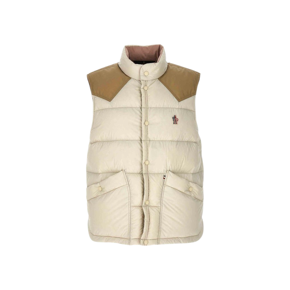 J1-097-1A00004-596K7-21F Moncler Veny Down Vest Powder White - 24SS