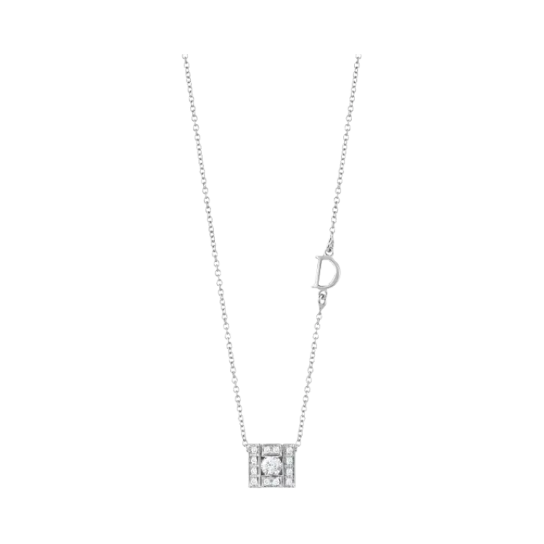20089200 Damiani Belle Epoque Diamonds Necklace White Gold