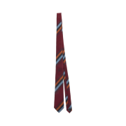 Vivienne Westwood Classic Stripe Tie Burgundy