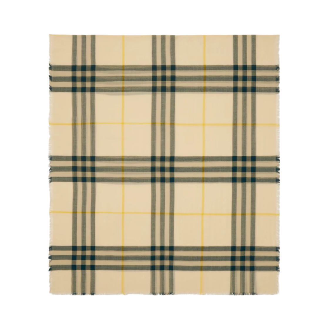 8098692 Burberry Check Wool Scarf Candle
