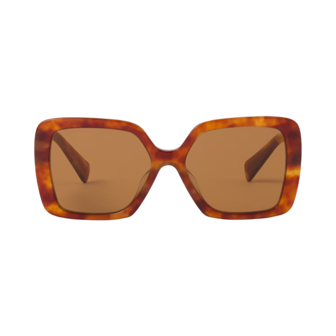 SMU10Y-E4BW-F02Z1 (W) Miu Miu Miu Glimpse Sunglasses Camel Beige Lenses - 대표 이미지 #1