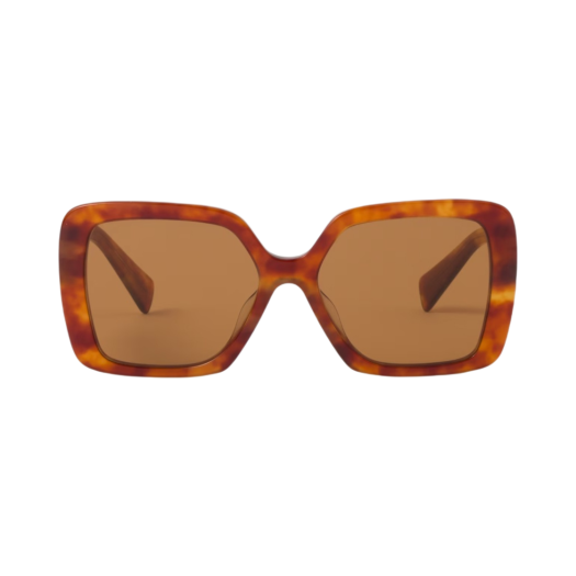 (W) Miu Miu Miu Glimpse Sunglasses Camel Beige Lenses