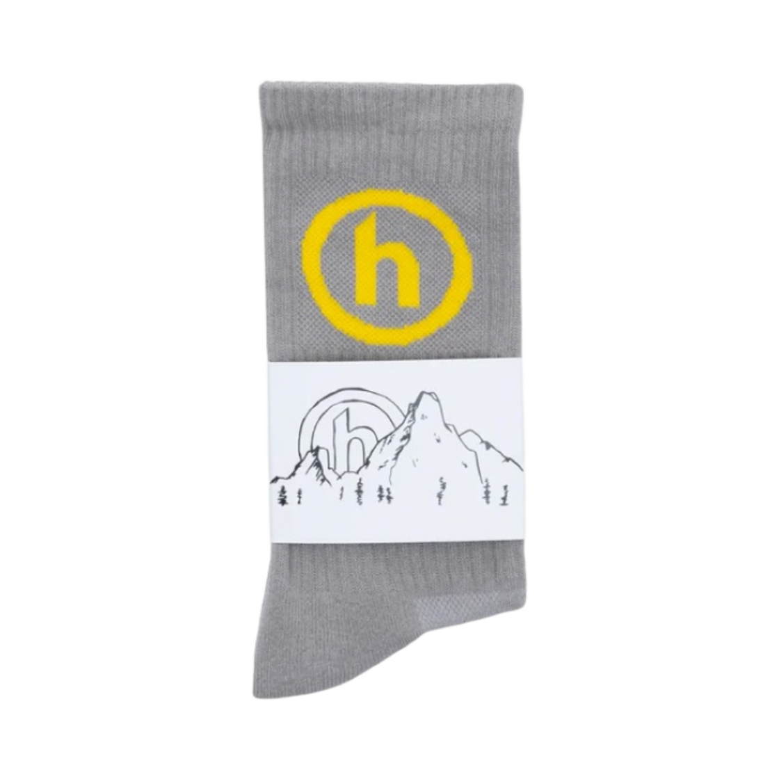 히든 NY H 로고 삭스 그레이(Hidden NY H Logo Sock Grey)