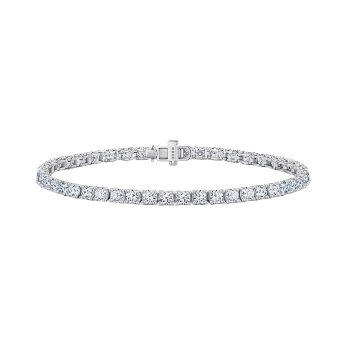 골든 듀 모닝 듀 M4 테니스 1C M 브레이슬릿 화이트 골드(Golden Dew Morning Dew M4 Tennis 1C M Bracelet White Gold)
