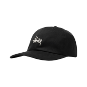 Stussy Stock Low Pro Cap Black