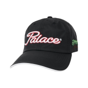 Palace Eden Shell 6-Panel Black - 21FW
