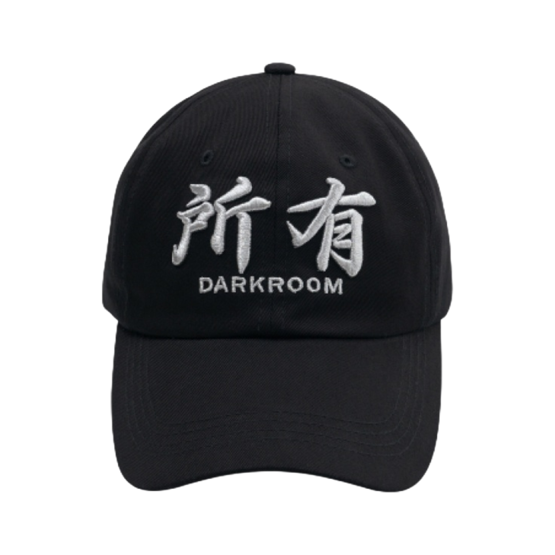 다크룸 스튜디오 x 기안84 우기명 볼캡 블랙(Darkr8m Studio x Kian84 WOOkimyung Ball Cap Black)