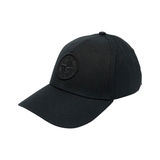 751599675-V0029 Stone Island 99675 6-Panel Cap Black - 21FW