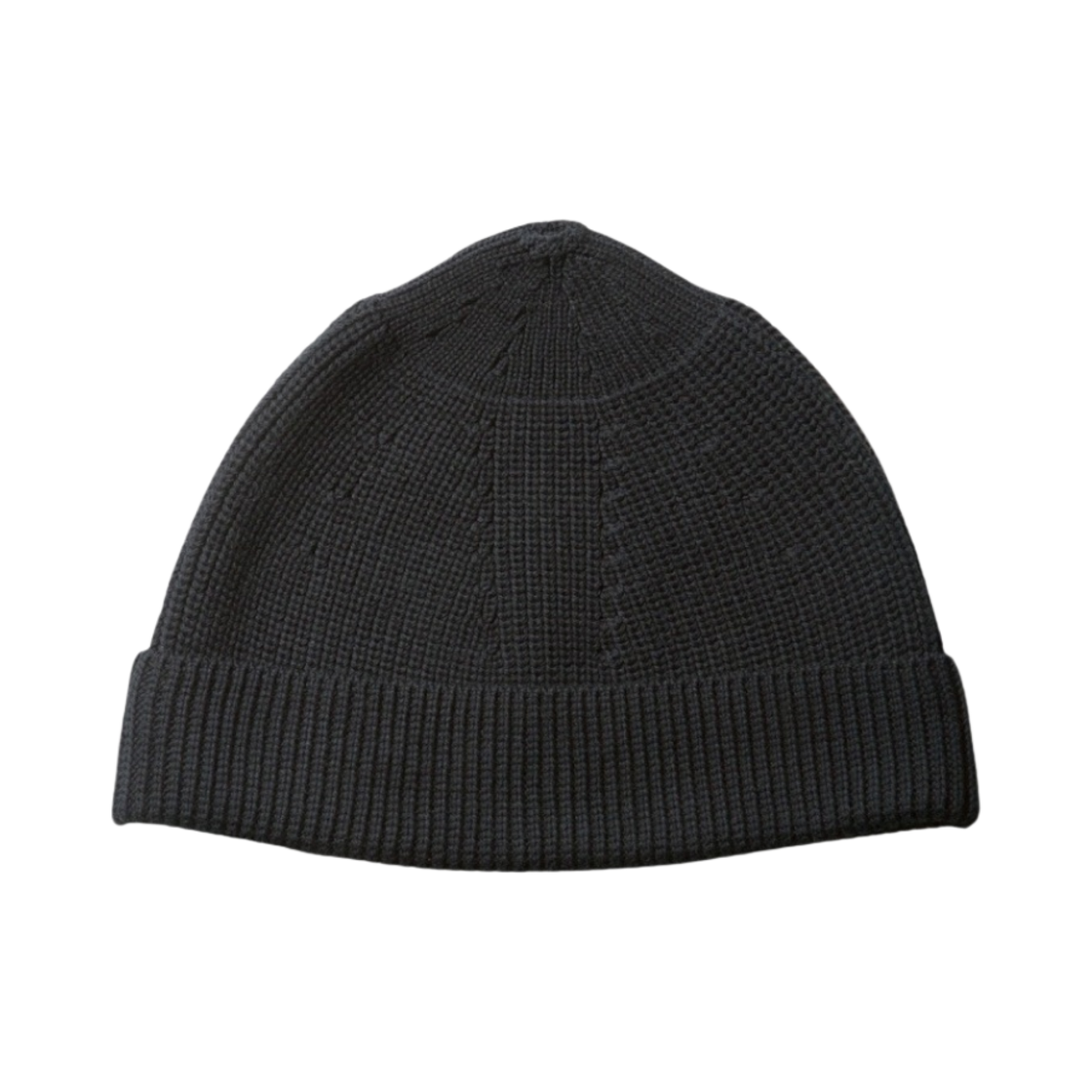스노우 피크 코튼 폴리에스터 니트 캡 블랙(Snow Peak Cotton Polyester Knit Cap Black) - 1