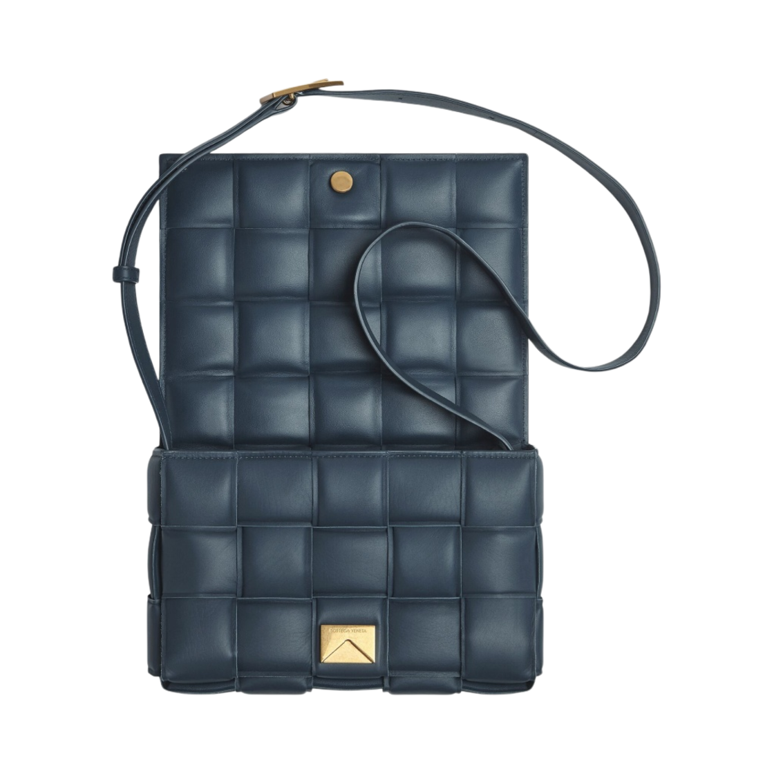 보테가 베네타 패딩 레더 카세트백 딥 블루(Bottega Veneta Padded Leather Cassette Deep Blue) - 3