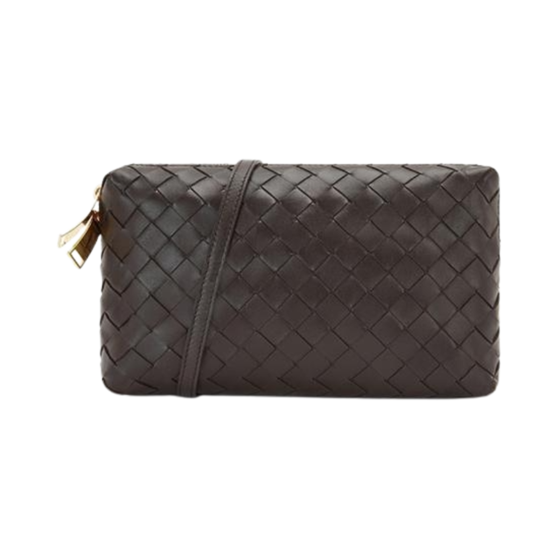 597329V48C12016 Bottega Veneta Intrecciato Crossbody Bag Light Brown