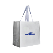 Nice Weather Market Bag White
