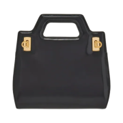 Ferragamo Wanda Mini Bag Black