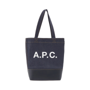 A.P.C. Axelle Tote Bag Denim Dark Navy