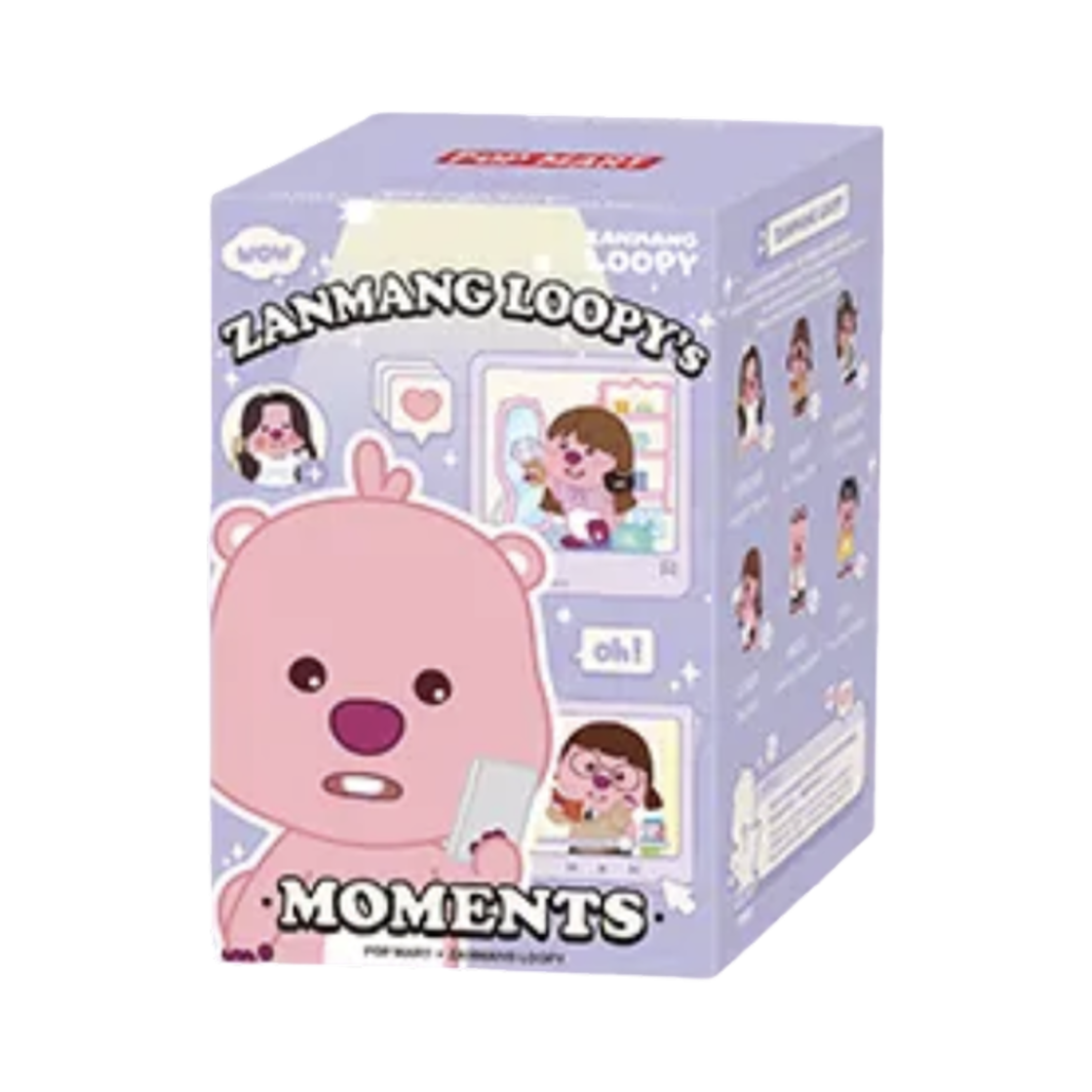 - Pop Mart Zanmang Loopy’s Moments Series Sealed Case (1 Blind Box)