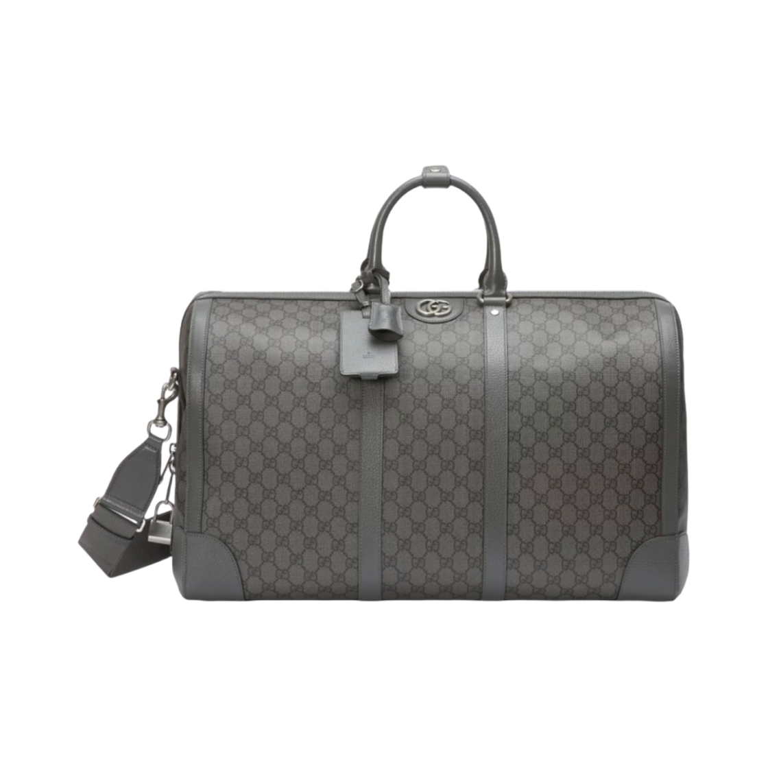 구찌 사보이 라지 더플백 그레이 블랙 슈프림(Gucci Savoy Large Duffle Bag Grey Black Supreme) - 1