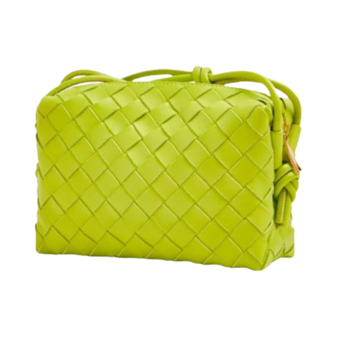 보테가 베네타 미니 루프백 카메라백 에시드 키위(Bottega Veneta Mini Loop Camera Bag Acid Kiwi) - 2