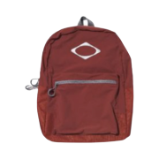Mischief Rhombus Light Weight Backpack Brick Red - The Hyundai Seoul Exclusive