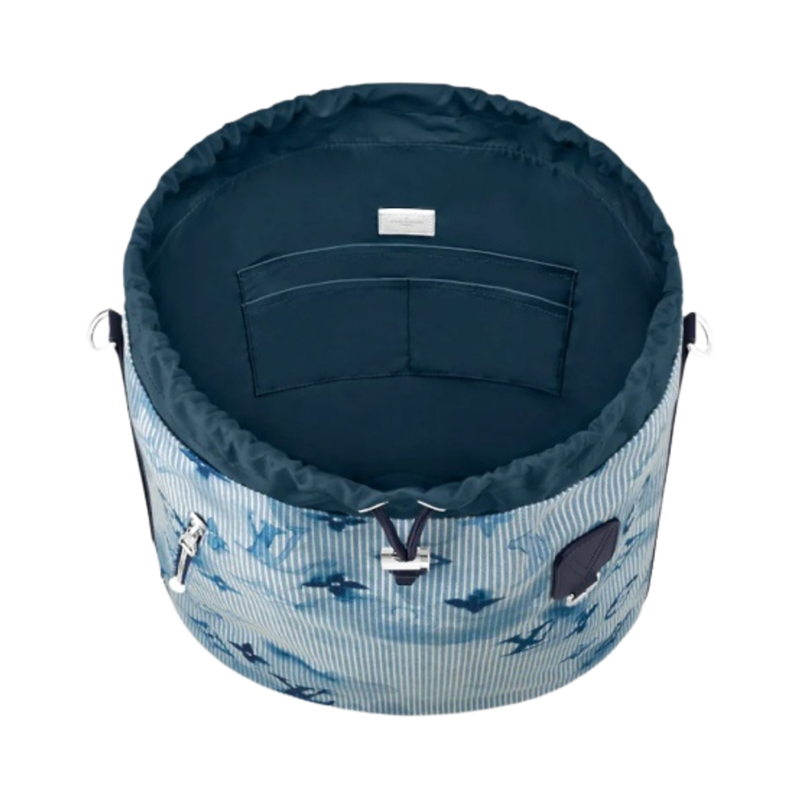 루이비통 삭 마린 히코리 스트라이프 데님 워터컬러 블루(Louis Vuitton Sac Marin Hickory Stripes Denim Watercolor Blue) - 3