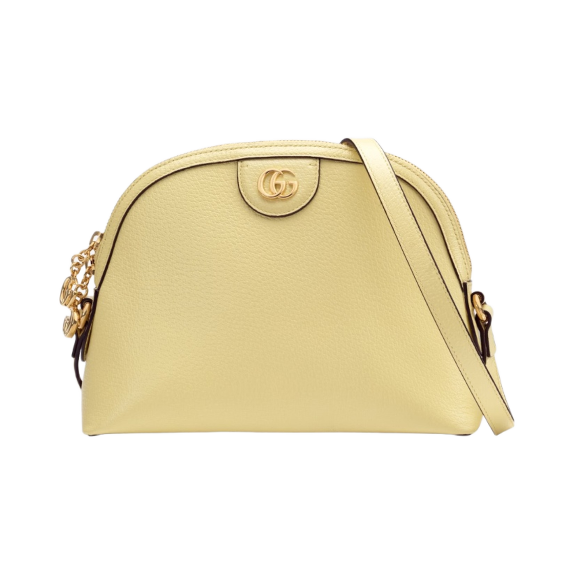 구찌 오피디아 스몰 숄더백 더블 G 라이트 옐로우 레더(Gucci Ophidia Small Shoulder Bag with Double G Light Yellow Leather) - 1