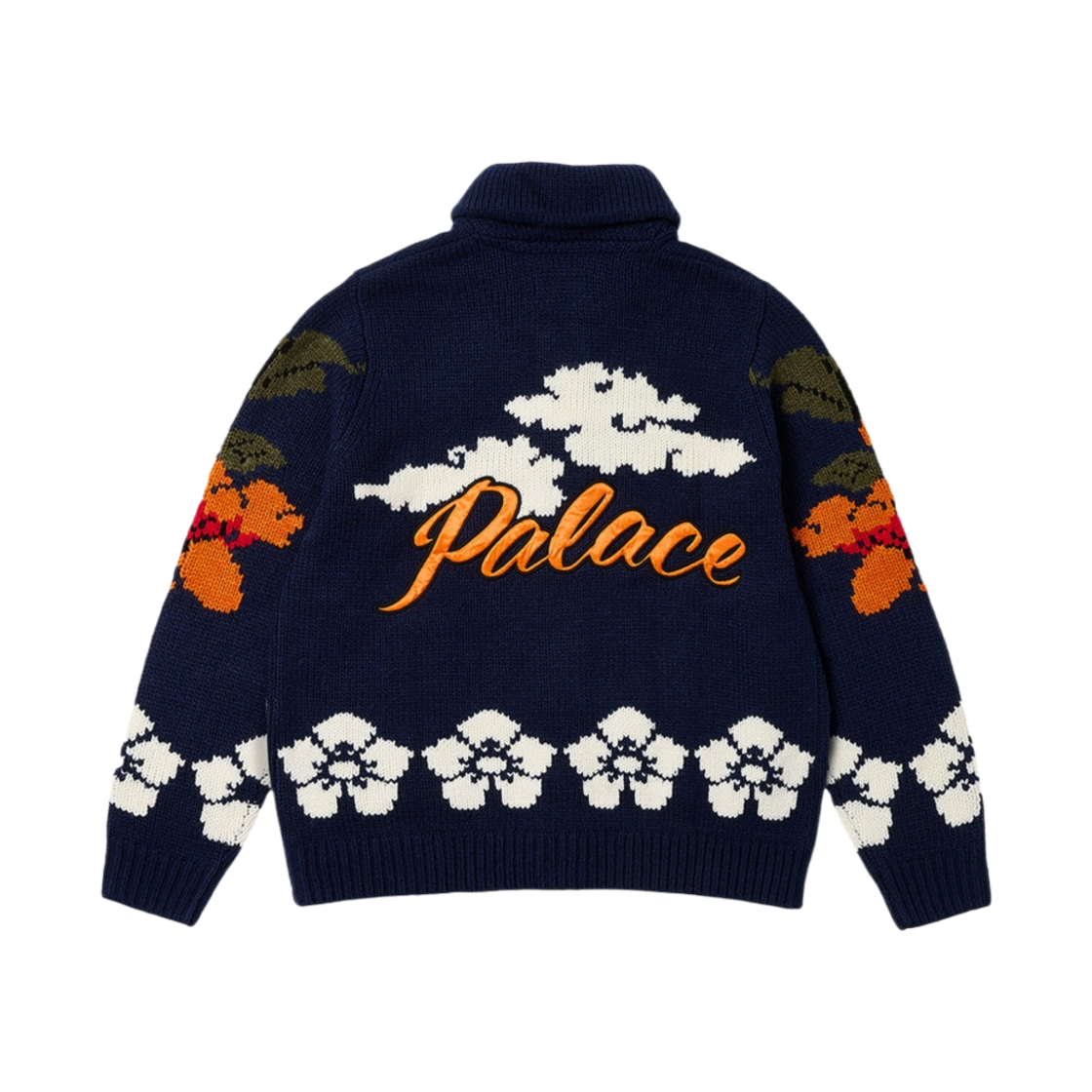 팔라스 데몬 코위찬 니트 블루 - 23FW(Palace Demon Cowichan Knit Blue - 23FW) - 2