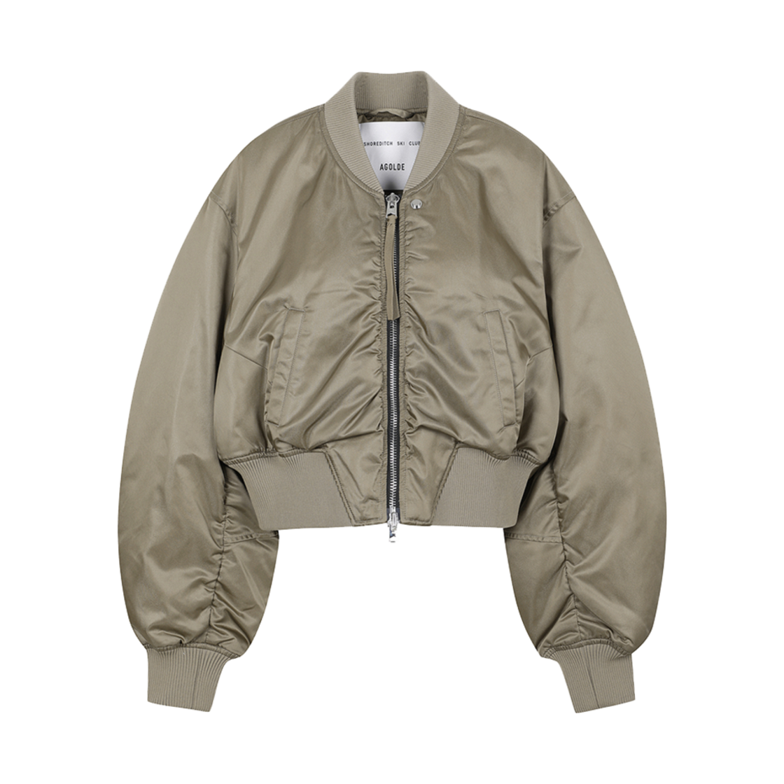 에이골디 우먼 제트 봄버 자켓 세이지 - 24FW(Agolde Women Jett Bomber Jacket Sage - 24FW)