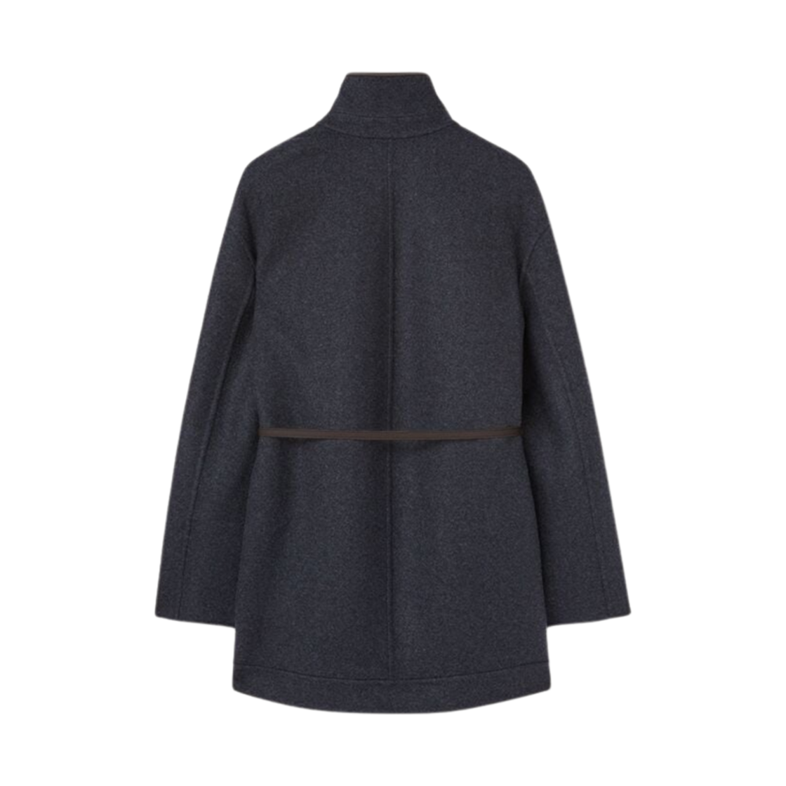 (W) 로로 피아나 베이비 캐시미어 지미 자켓 블랙 그레이 멜란지((W) Loro Piana Baby Cashmere Jimi Jacket Black Gray Melange) - 2