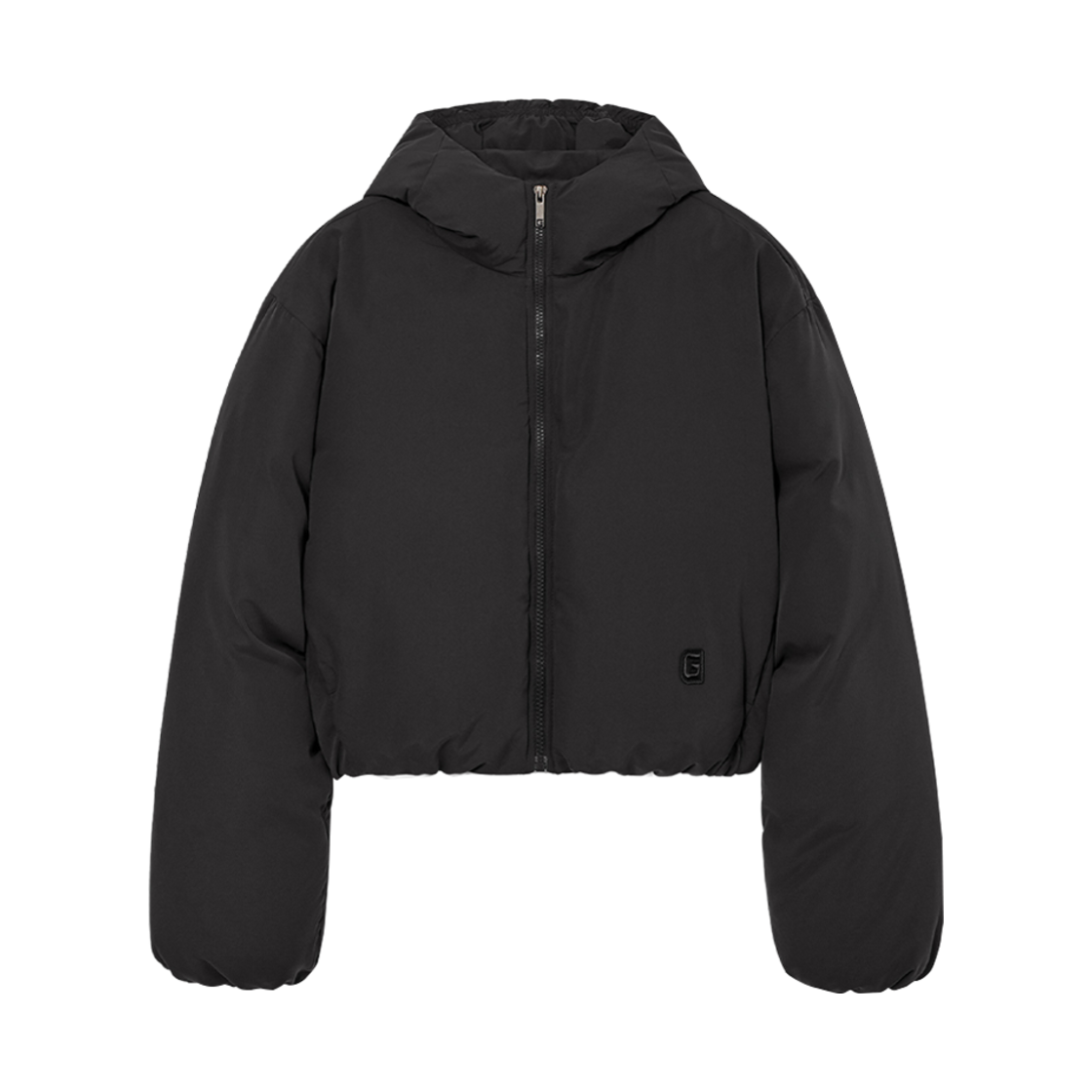 - (W) Glowny Bounderless Down Puffer Jacket Charcoal