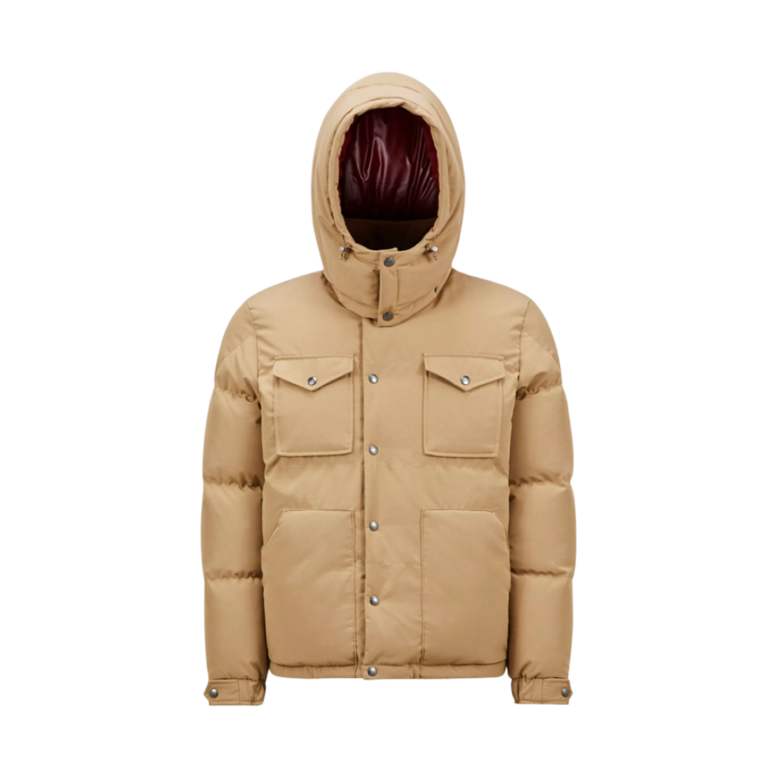 J2-091-1A00152-57843-248 Moncler Fornas Short Down Jacket Beige - 24FW