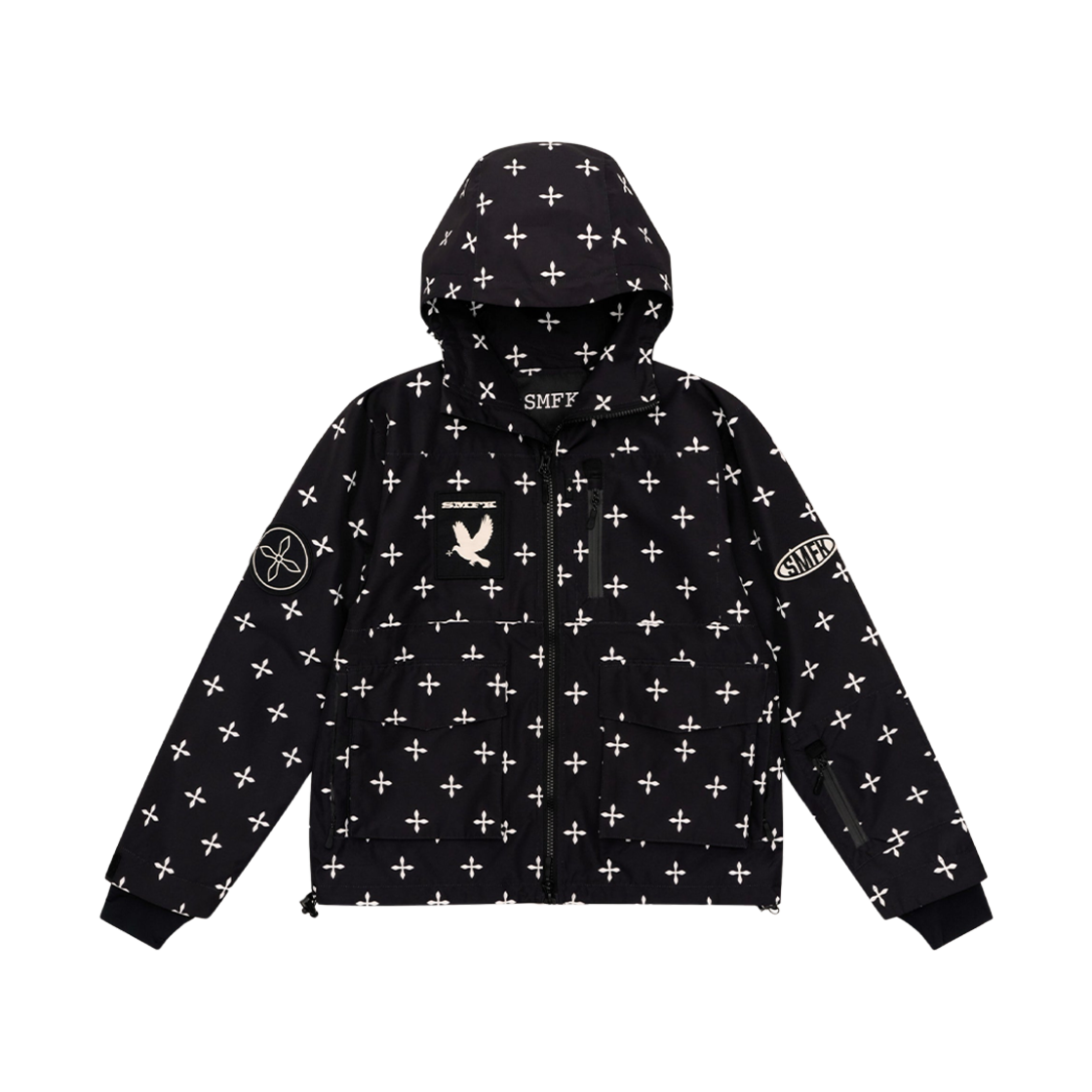 (W) 에스엠에프케이 가든 스키 스노우 자켓 블랙((W) SMFK Garden Ski Snow Jacket Black)