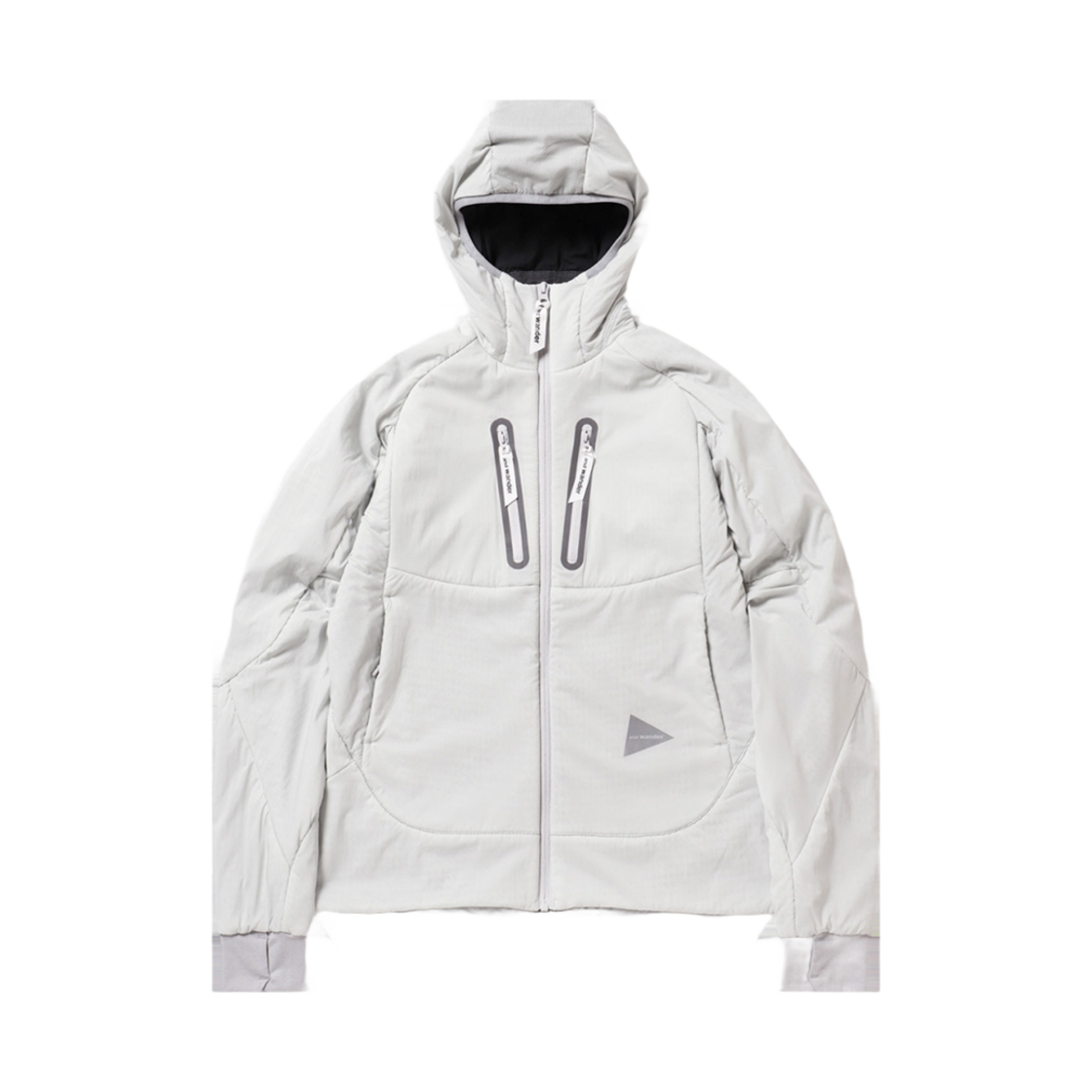 W31D6PD003_GY and wander Alpha Air Hoodie