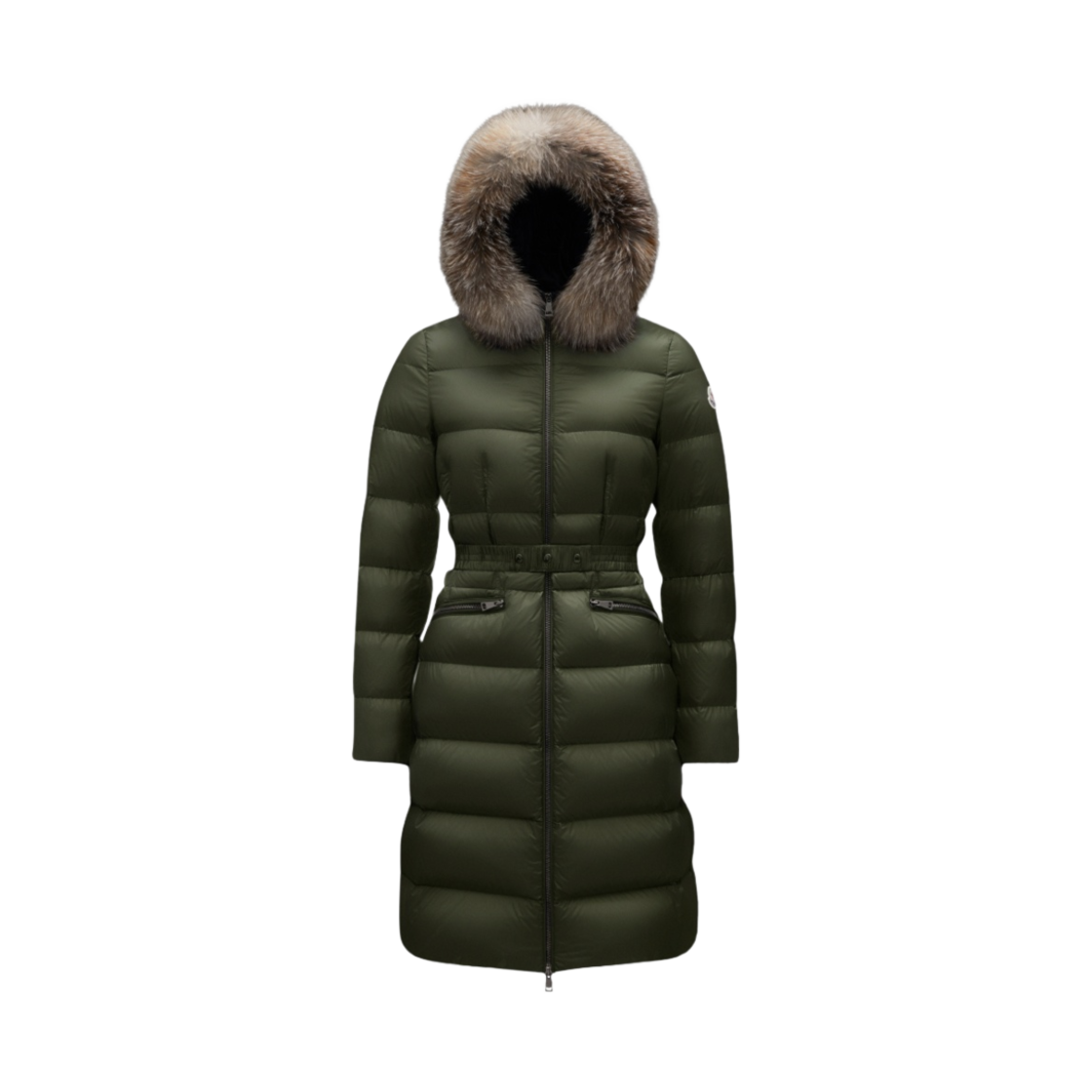 (W) 몽클레르 보에딕 롱 다운 자켓 아미 그린 - 21FW((W) Moncler Boedic Long Down Jacket Army Green - 21FW) - 1