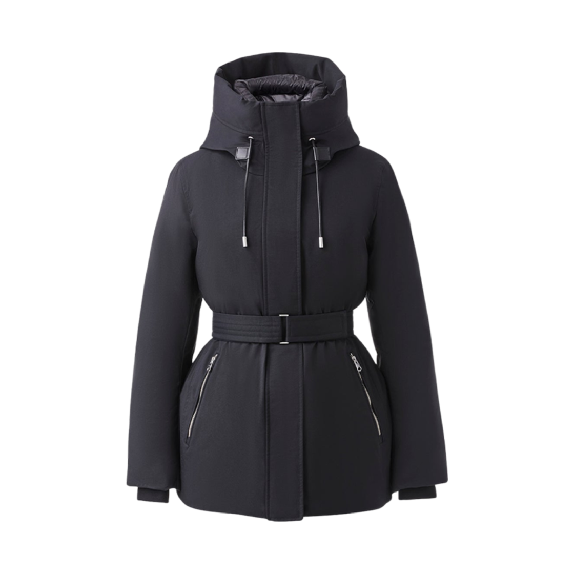 JENI-NFZ (W) Mackage Jeni-NFZ 2-In-1 Down Parka With Removable Bib Black