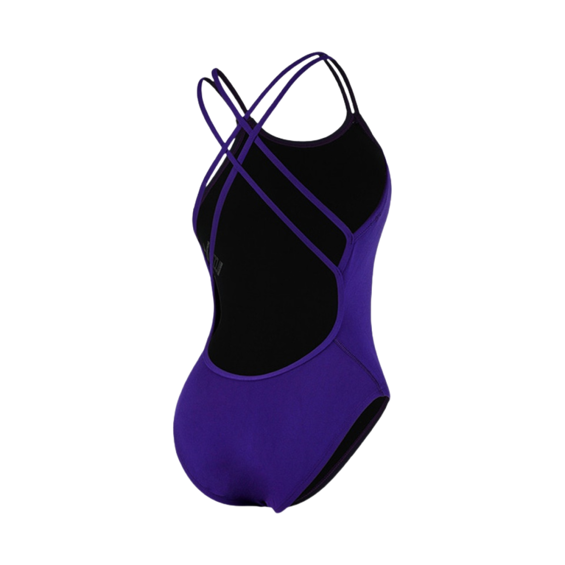 (W) 나이키 스윔 앤서 솔리드 스파이더백 퍼플((W) Nike Swim Answer Solid Spiderback Purple) - 2