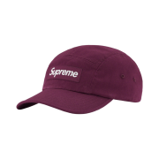 Supreme Washed Chino Twill Camp Cap Dark Purple - 22FW