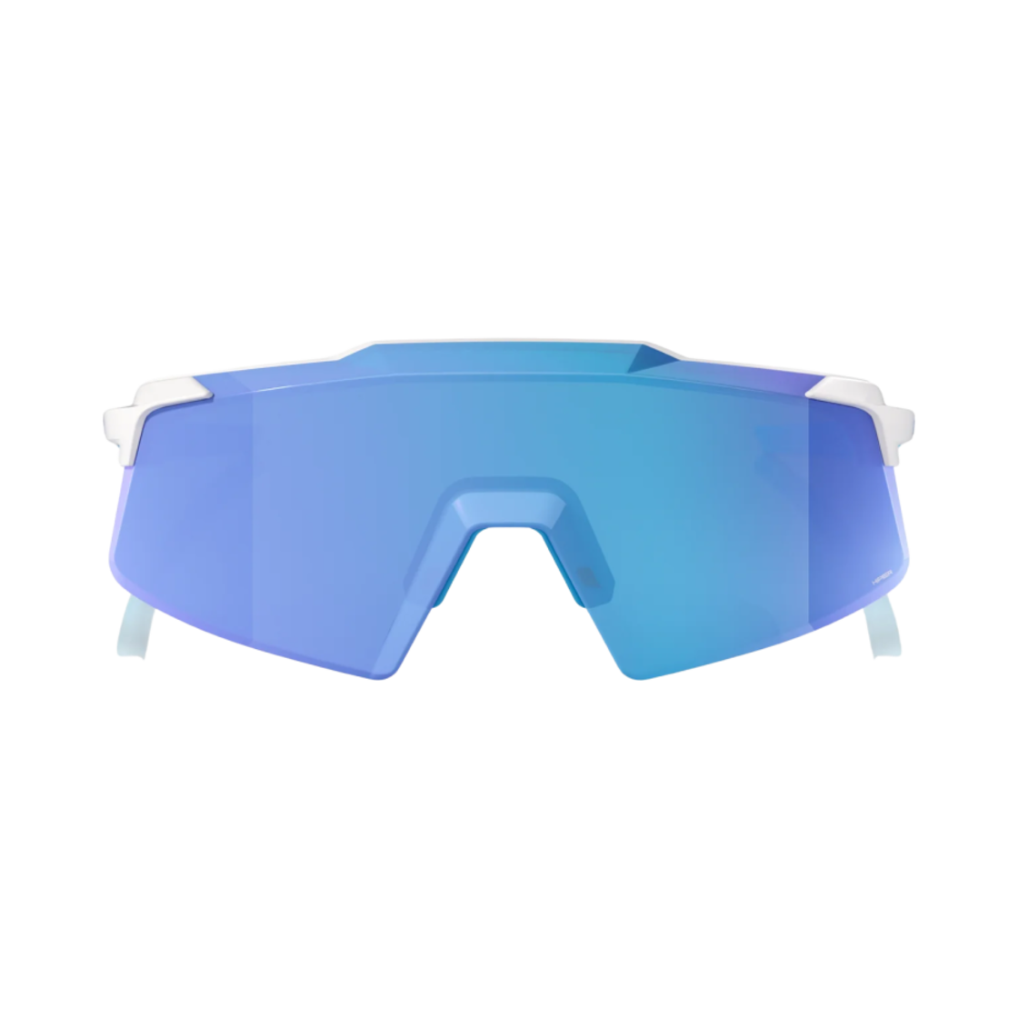 100퍼센트 에어로크래프트 매트 화이트 하이퍼 블루 미러 렌즈(100% Aerocraft Matte White Hiper Blue Mirror Lens)