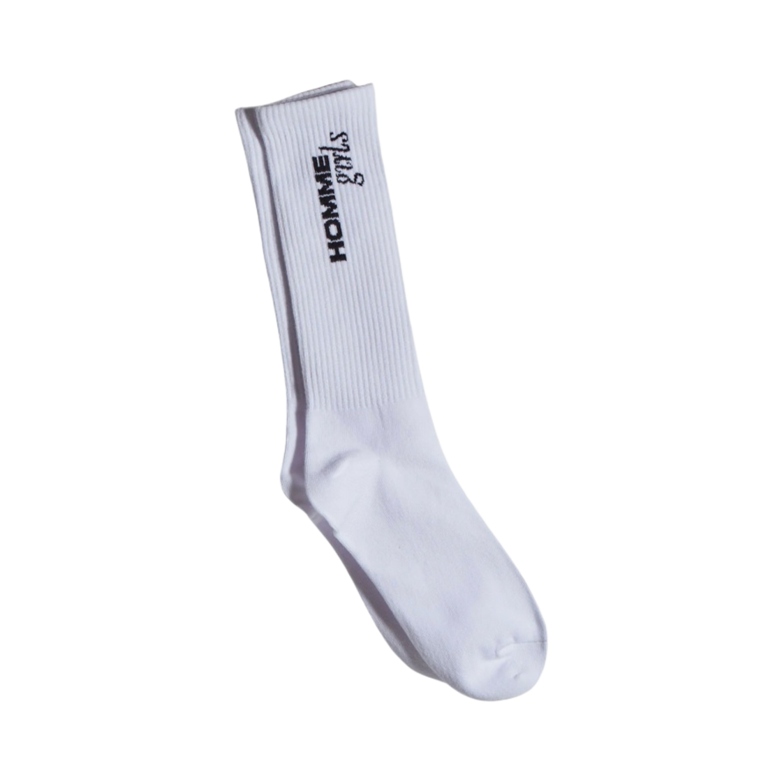 옴므걸스 오리지널 튜브 삭스 3-페어 화이트(Homme Girls Original Tube Socks 3-Pair White)
