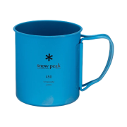 Snow Peak Ti-Single 450 Anodized Cup Blue