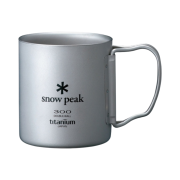 Snow Peak Titanium Double Mug 330FH(R)
